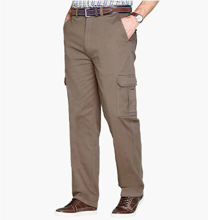 Pegasus Cargo Trouser with Hidden Stretch Waistband - MT155